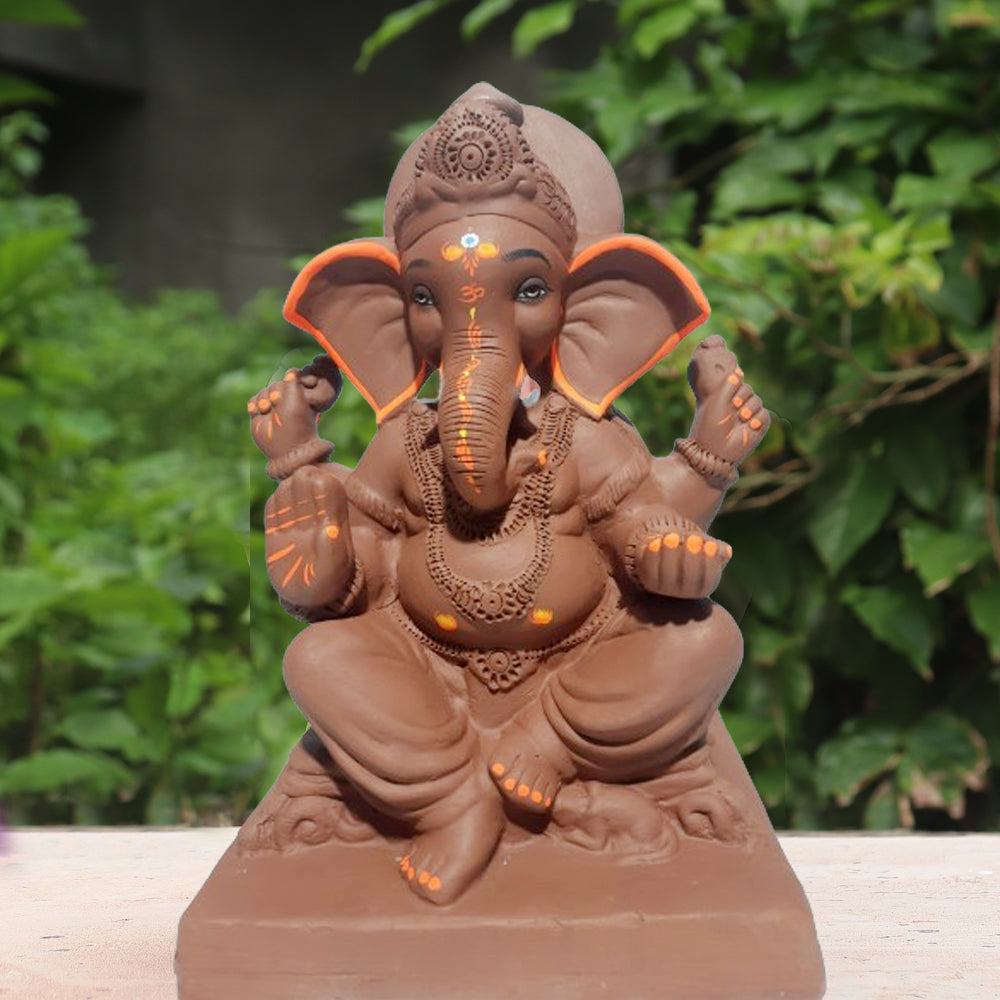 Ekadanta Murti Red soil ( 12 inch )