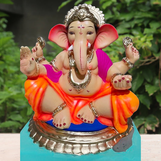 Ganpati Murti Red ( 18 inch )