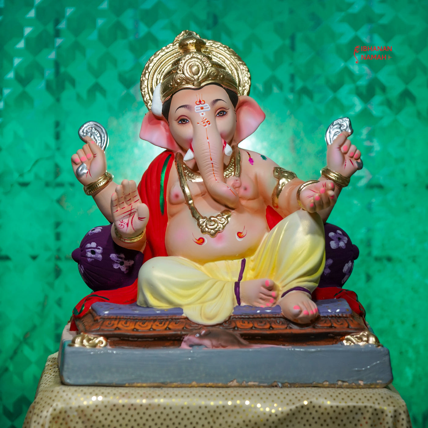 Buddhaya Ganesh Murti ( 18 inch )