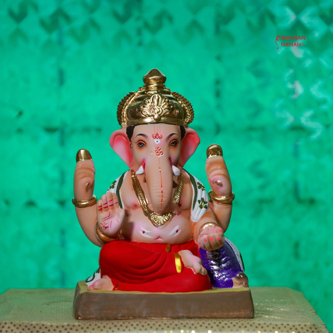 Shivrekar Ganpati Murti ( 12 inch )